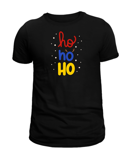 HO HO HO Black Shirt