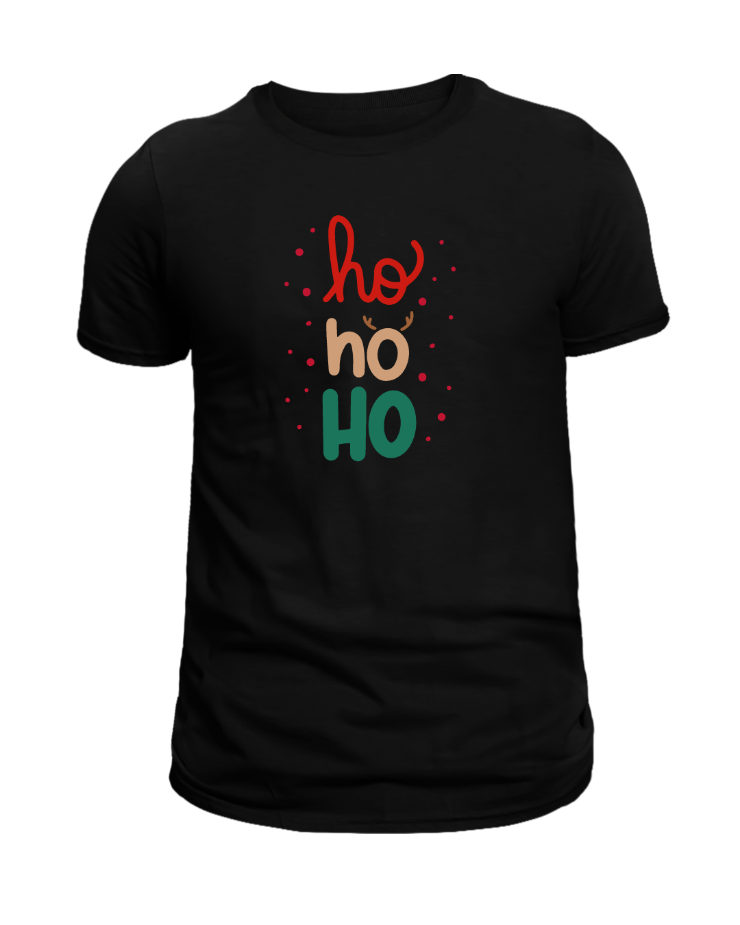 HO HO HO Black Shirt