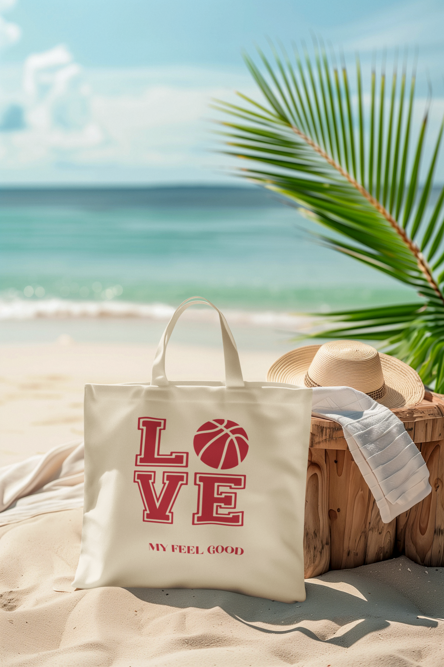 Tote Bag- Love Basketball